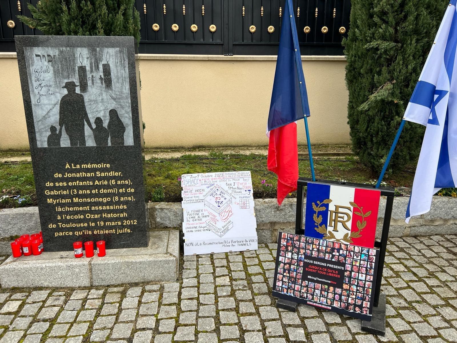 Cérémonie de Commémoration en Mémoire des Victimes de l'attentat de Toulouse