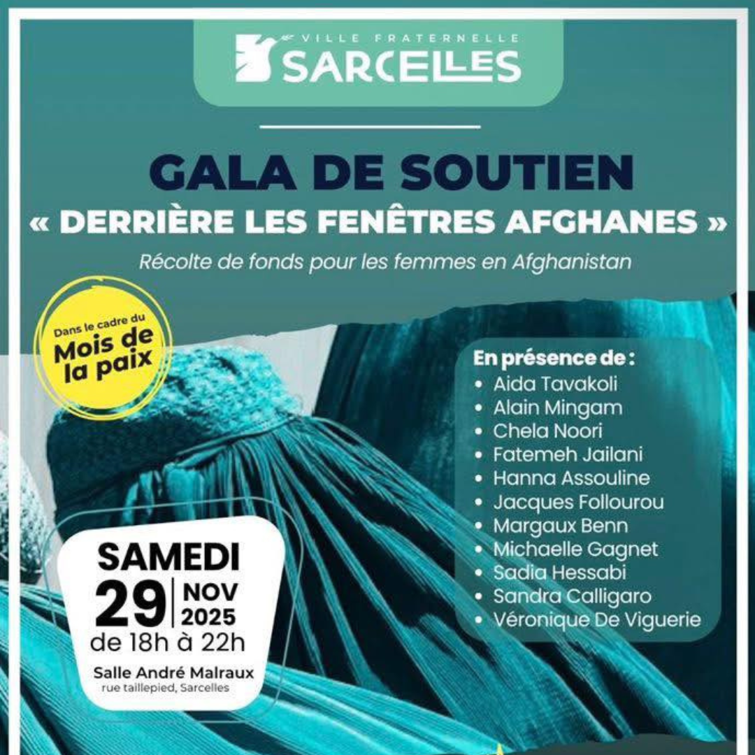 Solidarité à Sarcelles : un gala pour soutenir les femmes afghanes