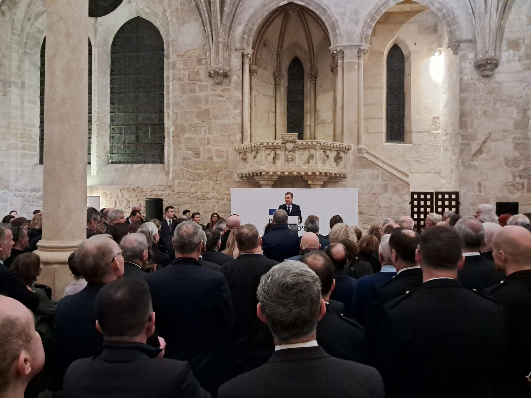 Cohésion territoriale : la CIMG Sarcelles participe aux vœux du Préfet Philippe Court