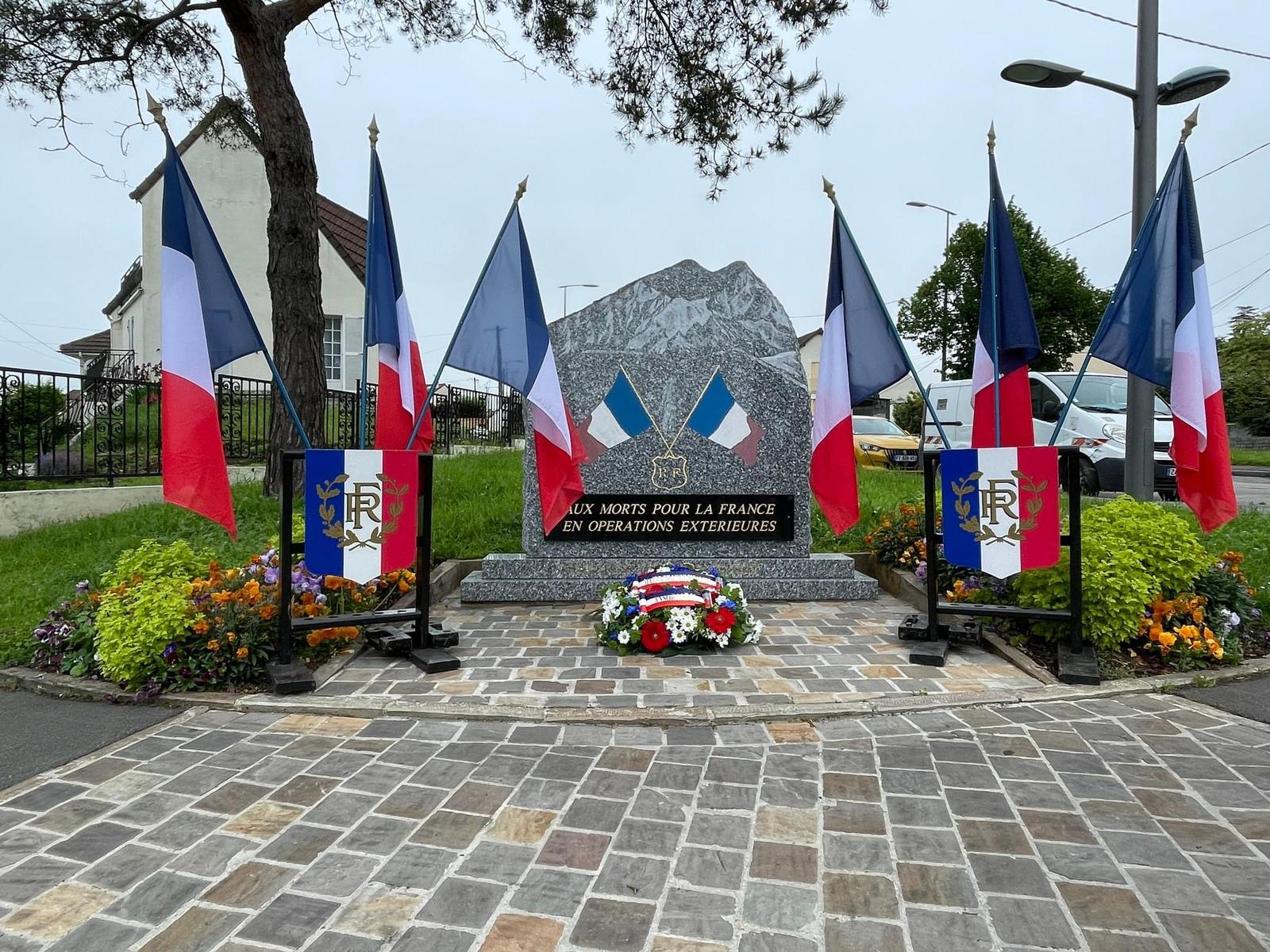 Cérémonie commémorative du 78e anniversaire de la victoire du 8 mai 1945  